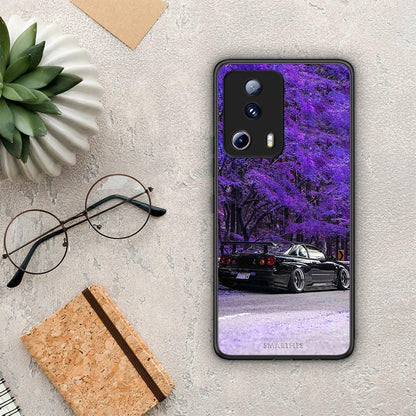 Θήκη Xiaomi 13 Lite 5G Super Car από τη Smartfits με σχέδιο στο πίσω μέρος και μαύρο περίβλημα | Xiaomi 13 Lite 5G Super Car Case with Colorful Back and Black Bezels