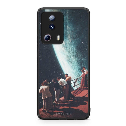 Θήκη Xiaomi 13 Lite 5G Surreal View από τη Smartfits με σχέδιο στο πίσω μέρος και μαύρο περίβλημα | Xiaomi 13 Lite 5G Surreal View Case with Colorful Back and Black Bezels