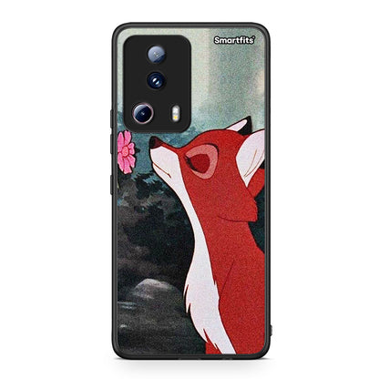 Θήκη Xiaomi 13 Lite 5G Tod And Vixey Love 2 από τη Smartfits με σχέδιο στο πίσω μέρος και μαύρο περίβλημα | Xiaomi 13 Lite 5G Tod And Vixey Love 2 Case with Colorful Back and Black Bezels