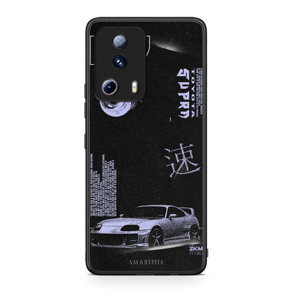 Θήκη Xiaomi 13 Lite 5G Tokyo Drift από τη Smartfits με σχέδιο στο πίσω μέρος και μαύρο περίβλημα | Xiaomi 13 Lite 5G Tokyo Drift Case with Colorful Back and Black Bezels