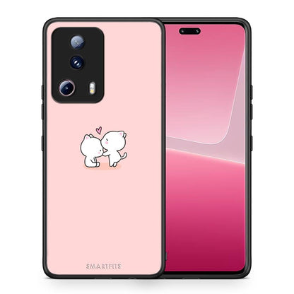 Θήκη Xiaomi 13 Lite 5G Valentine Love από τη Smartfits με σχέδιο στο πίσω μέρος και μαύρο περίβλημα | Xiaomi 13 Lite 5G Valentine Love Case with Colorful Back and Black Bezels