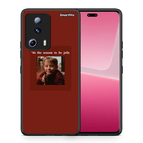 Θήκη Xiaomi 13 Lite 5G Xmas Ultimate Spirit από τη Smartfits με σχέδιο στο πίσω μέρος και μαύρο περίβλημα | Xiaomi 13 Lite 5G Xmas Ultimate Spirit Case with Colorful Back and Black Bezels