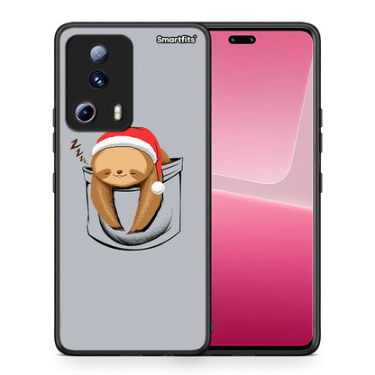 Θήκη Xiaomi 13 Lite 5G Xmas Zzzz από τη Smartfits με σχέδιο στο πίσω μέρος και μαύρο περίβλημα | Xiaomi 13 Lite 5G Xmas Zzzz Case with Colorful Back and Black Bezels
