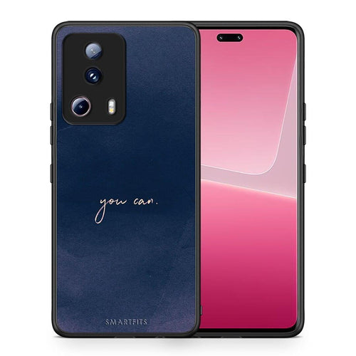 Θήκη Xiaomi 13 Lite 5G You Can από τη Smartfits με σχέδιο στο πίσω μέρος και μαύρο περίβλημα | Xiaomi 13 Lite 5G You Can Case with Colorful Back and Black Bezels