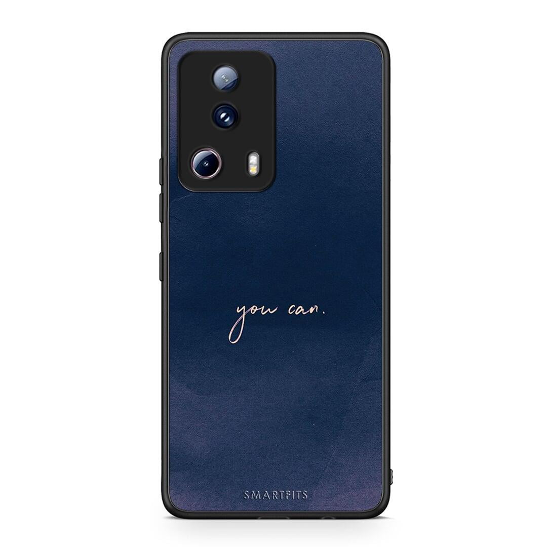 Θήκη Xiaomi 13 Lite 5G You Can από τη Smartfits με σχέδιο στο πίσω μέρος και μαύρο περίβλημα | Xiaomi 13 Lite 5G You Can Case with Colorful Back and Black Bezels