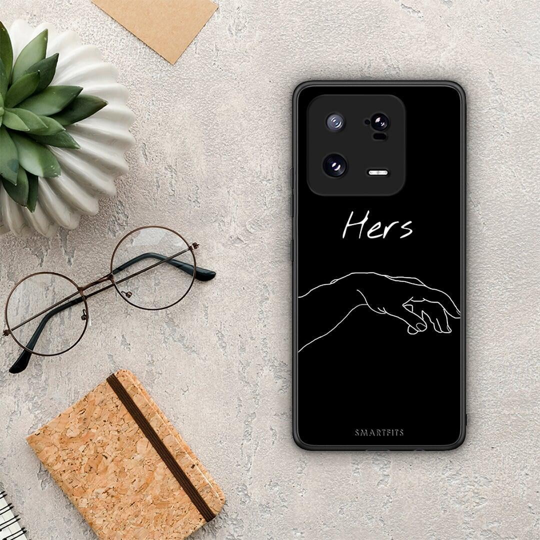 Θήκη Xiaomi 13 Pro Aesthetic Love 1 από τη Smartfits με σχέδιο στο πίσω μέρος και μαύρο περίβλημα | Xiaomi 13 Pro Aesthetic Love 1 Case with Colorful Back and Black Bezels