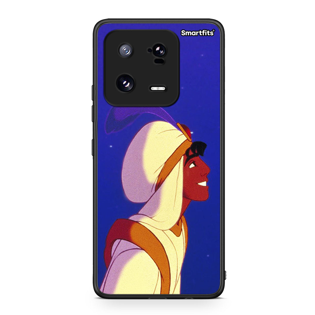 Θήκη Xiaomi 13 Pro Alladin And Jasmine Love 1 από τη Smartfits με σχέδιο στο πίσω μέρος και μαύρο περίβλημα | Xiaomi 13 Pro Alladin And Jasmine Love 1 Case with Colorful Back and Black Bezels
