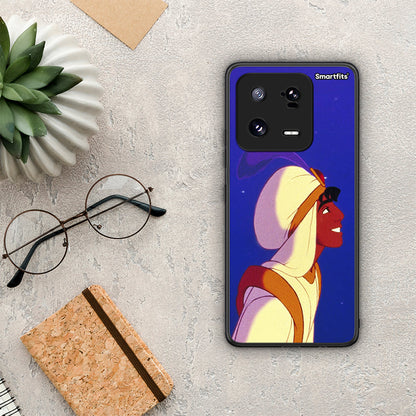 Θήκη Xiaomi 13 Pro Alladin And Jasmine Love 1 από τη Smartfits με σχέδιο στο πίσω μέρος και μαύρο περίβλημα | Xiaomi 13 Pro Alladin And Jasmine Love 1 Case with Colorful Back and Black Bezels