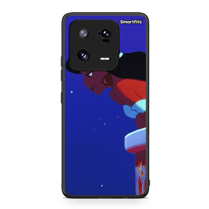 Θήκη Xiaomi 13 Alladin And Jasmine Love 2 από τη Smartfits με σχέδιο στο πίσω μέρος και μαύρο περίβλημα | Xiaomi 13 Alladin And Jasmine Love 2 Case with Colorful Back and Black Bezels