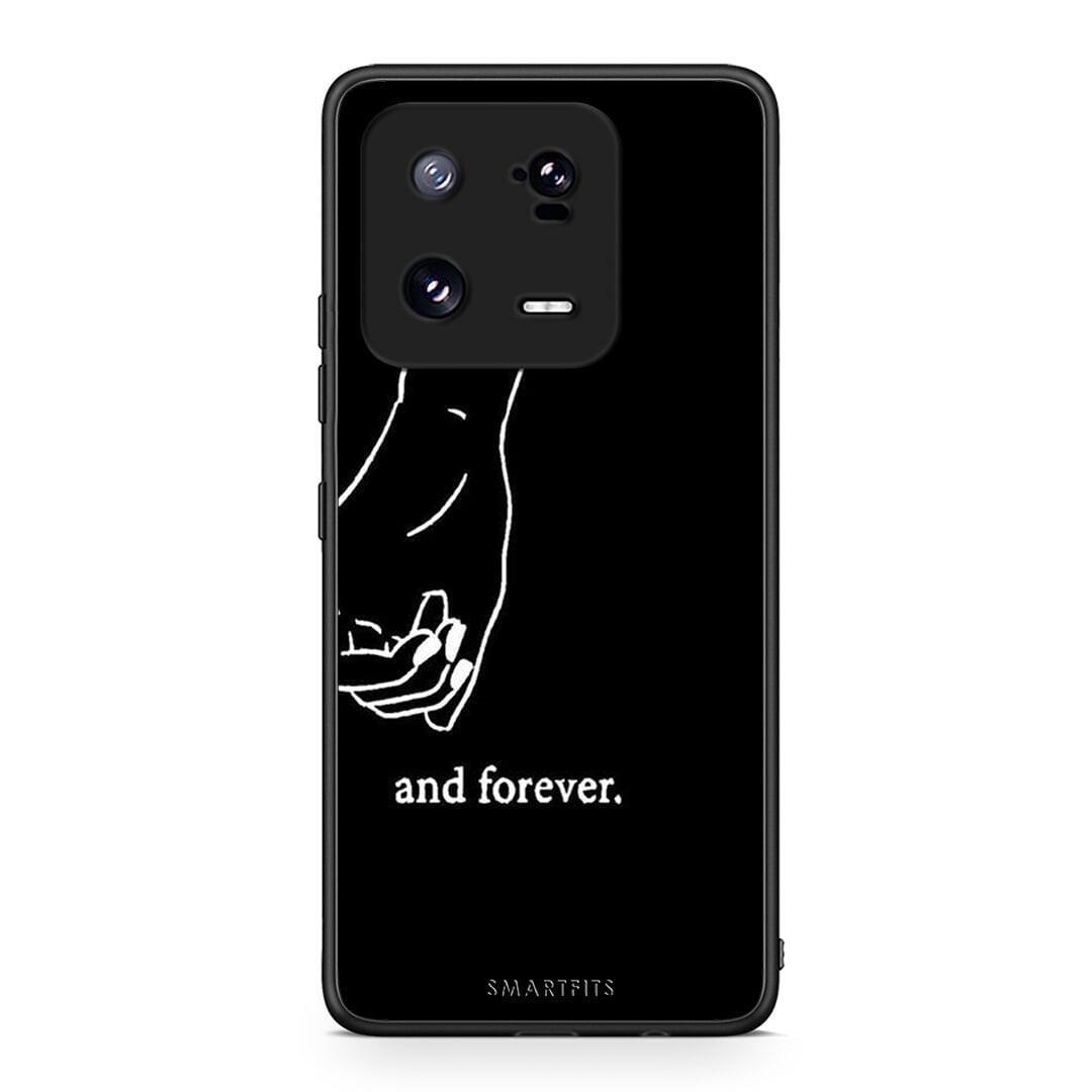 Θήκη Xiaomi 13 Pro Always & Forever 2 από τη Smartfits με σχέδιο στο πίσω μέρος και μαύρο περίβλημα | Xiaomi 13 Pro Always & Forever 2 Case with Colorful Back and Black Bezels