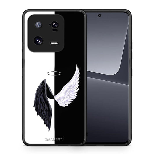 Θήκη Xiaomi 13 Pro Angels Demons από τη Smartfits με σχέδιο στο πίσω μέρος και μαύρο περίβλημα | Xiaomi 13 Pro Angels Demons Case with Colorful Back and Black Bezels