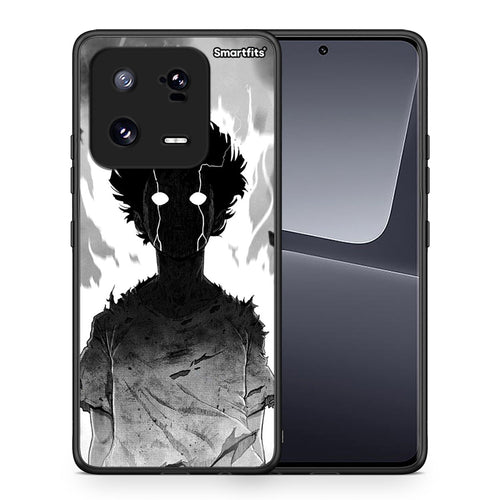 Θήκη Xiaomi 13 Pro Anime Boy από τη Smartfits με σχέδιο στο πίσω μέρος και μαύρο περίβλημα | Xiaomi 13 Pro Anime Boy Case with Colorful Back and Black Bezels