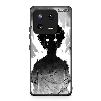 Θήκη Xiaomi 13 Anime Boy από τη Smartfits με σχέδιο στο πίσω μέρος και μαύρο περίβλημα | Xiaomi 13 Anime Boy Case with Colorful Back and Black Bezels