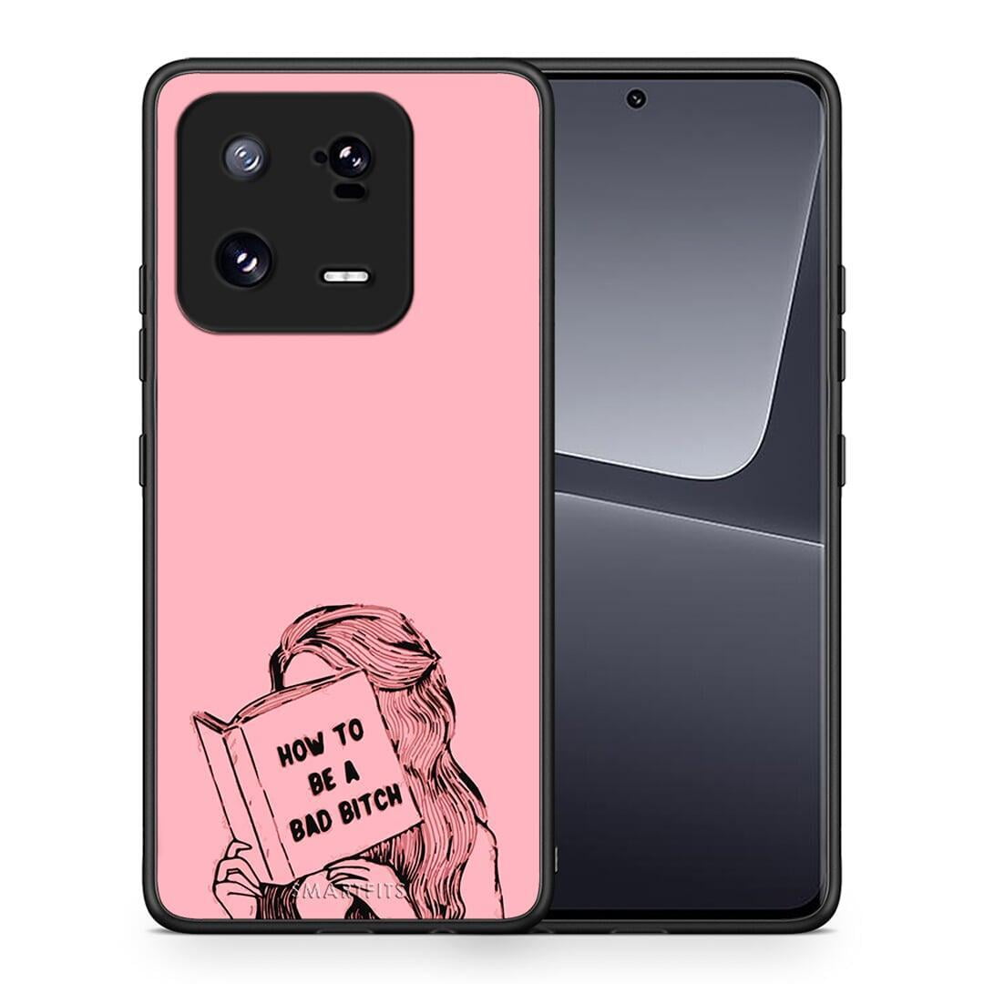 Θήκη Xiaomi 13 Pro Bad Bitch από τη Smartfits με σχέδιο στο πίσω μέρος και μαύρο περίβλημα | Xiaomi 13 Pro Bad Bitch Case with Colorful Back and Black Bezels