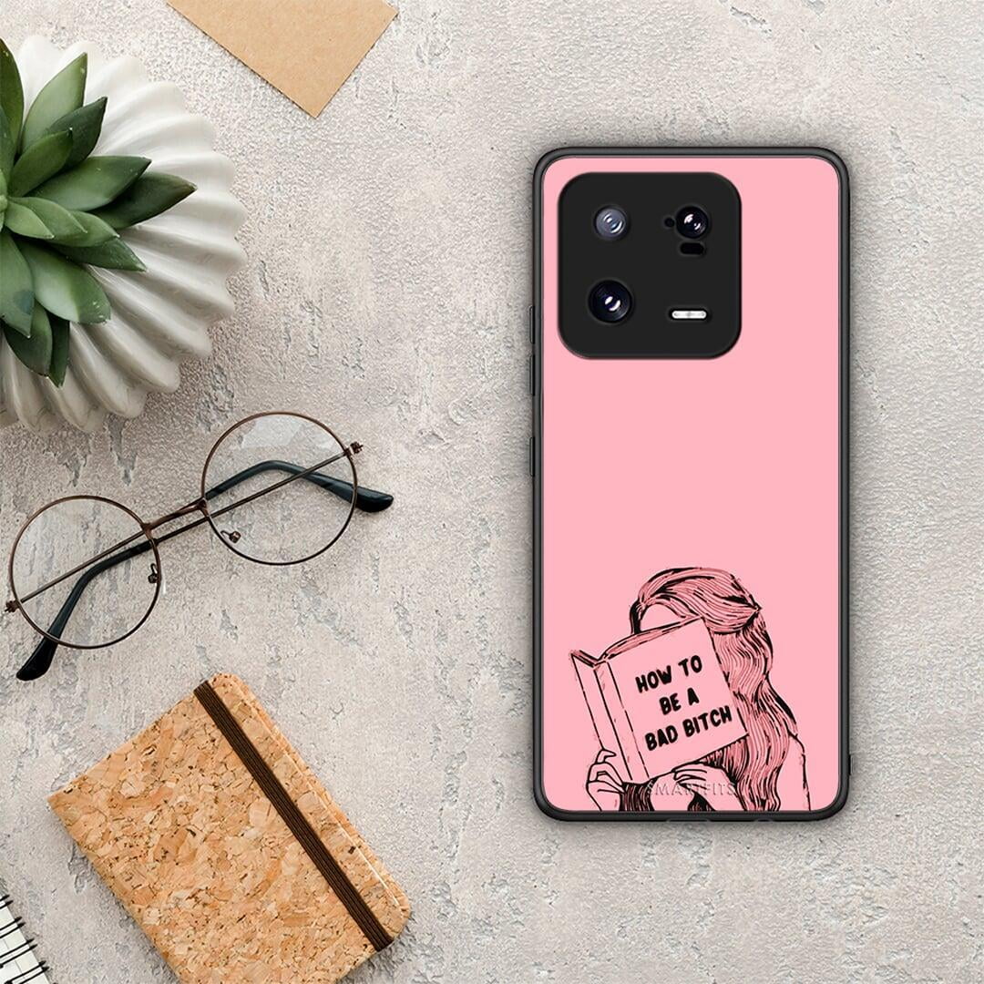 Θήκη Xiaomi 13 Pro Bad Bitch από τη Smartfits με σχέδιο στο πίσω μέρος και μαύρο περίβλημα | Xiaomi 13 Pro Bad Bitch Case with Colorful Back and Black Bezels