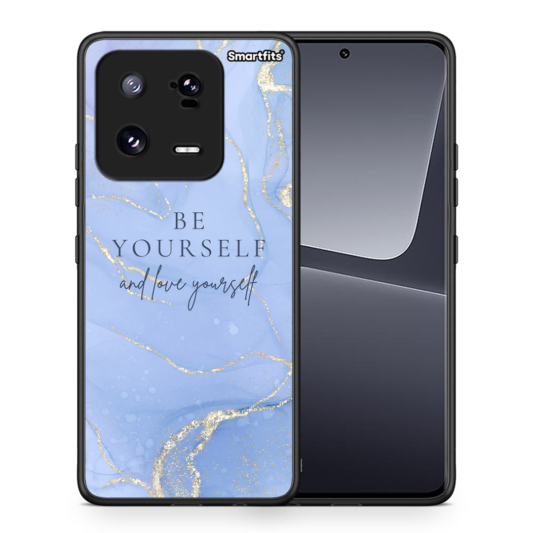 Θήκη Xiaomi 13 Be Yourself από τη Smartfits με σχέδιο στο πίσω μέρος και μαύρο περίβλημα | Xiaomi 13 Be Yourself Case with Colorful Back and Black Bezels