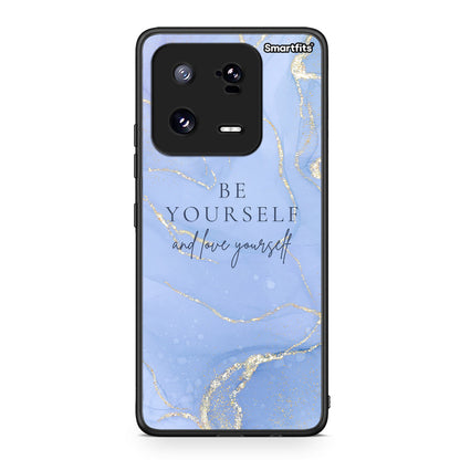 Θήκη Xiaomi 13 Be Yourself από τη Smartfits με σχέδιο στο πίσω μέρος και μαύρο περίβλημα | Xiaomi 13 Be Yourself Case with Colorful Back and Black Bezels