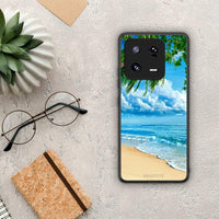 Thumbnail for Θήκη Xiaomi 13 Pro Beautiful Beach από τη Smartfits με σχέδιο στο πίσω μέρος και μαύρο περίβλημα | Xiaomi 13 Pro Beautiful Beach Case with Colorful Back and Black Bezels