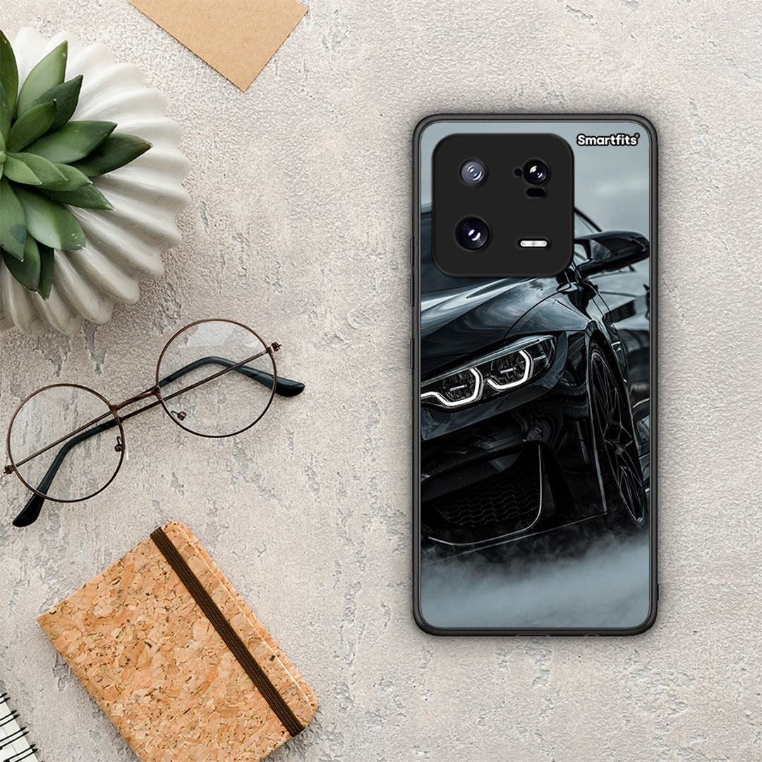 Θήκη Xiaomi 13 Black BMW από τη Smartfits με σχέδιο στο πίσω μέρος και μαύρο περίβλημα | Xiaomi 13 Black BMW Case with Colorful Back and Black Bezels