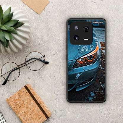 Θήκη Xiaomi 13 Bmw E60 από τη Smartfits με σχέδιο στο πίσω μέρος και μαύρο περίβλημα | Xiaomi 13 Bmw E60 Case with Colorful Back and Black Bezels