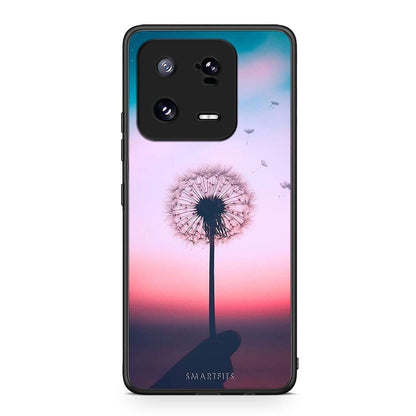 Θήκη Xiaomi 13 Boho Wish από τη Smartfits με σχέδιο στο πίσω μέρος και μαύρο περίβλημα | Xiaomi 13 Boho Wish Case with Colorful Back and Black Bezels