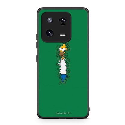 Θήκη Xiaomi 13 Pro Bush Man από τη Smartfits με σχέδιο στο πίσω μέρος και μαύρο περίβλημα | Xiaomi 13 Pro Bush Man Case with Colorful Back and Black Bezels