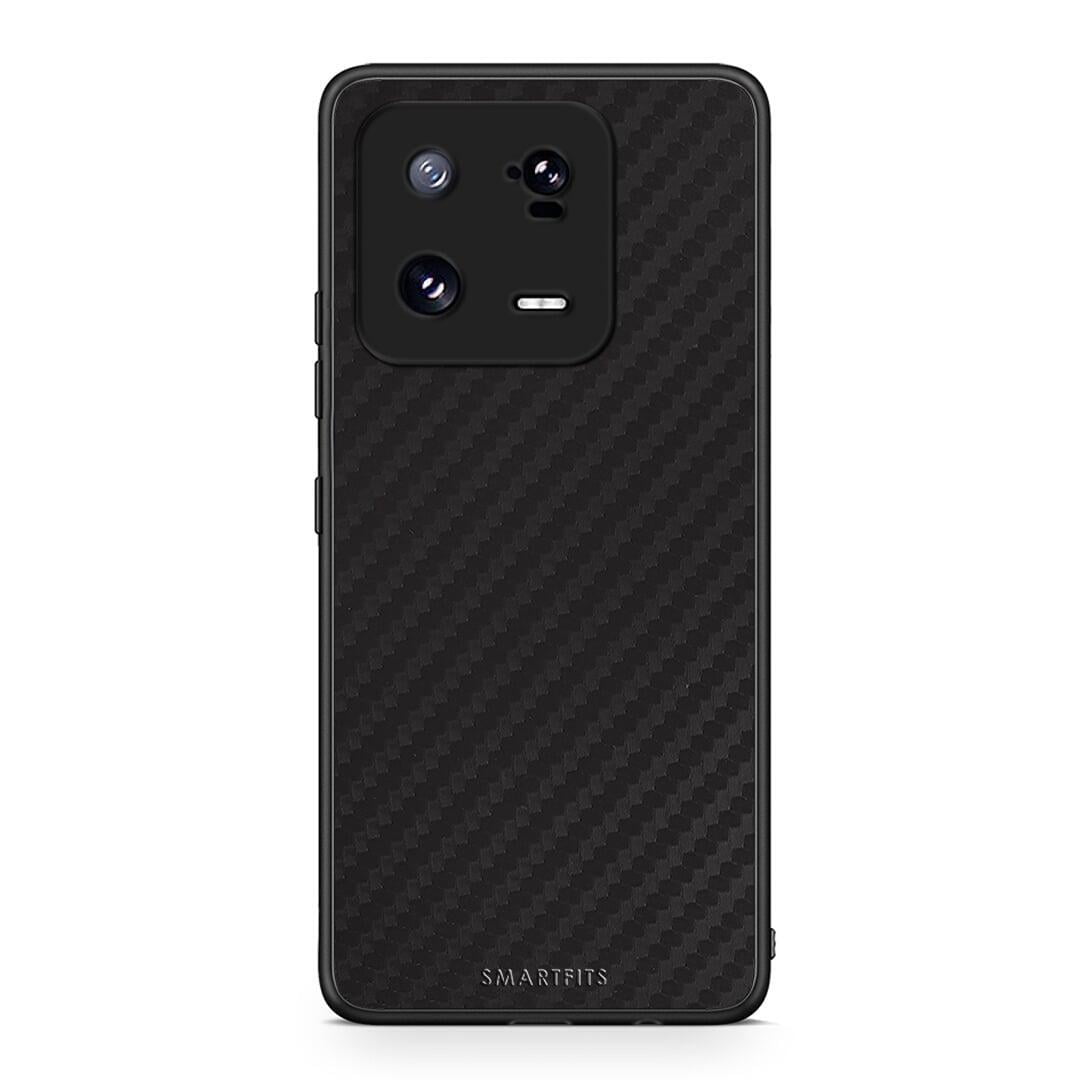 Θήκη Xiaomi 13 Pro Carbon Black από τη Smartfits με σχέδιο στο πίσω μέρος και μαύρο περίβλημα | Xiaomi 13 Pro Carbon Black Case with Colorful Back and Black Bezels