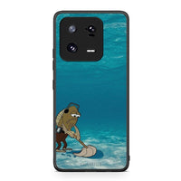 Thumbnail for Θήκη Xiaomi 13 Pro Clean The Ocean από τη Smartfits με σχέδιο στο πίσω μέρος και μαύρο περίβλημα | Xiaomi 13 Pro Clean The Ocean Case with Colorful Back and Black Bezels