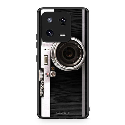 Θήκη Xiaomi 13 Emily In Paris από τη Smartfits με σχέδιο στο πίσω μέρος και μαύρο περίβλημα | Xiaomi 13 Emily In Paris Case with Colorful Back and Black Bezels