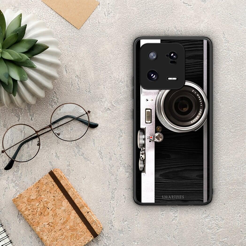 Θήκη Xiaomi 13 Emily In Paris από τη Smartfits με σχέδιο στο πίσω μέρος και μαύρο περίβλημα | Xiaomi 13 Emily In Paris Case with Colorful Back and Black Bezels