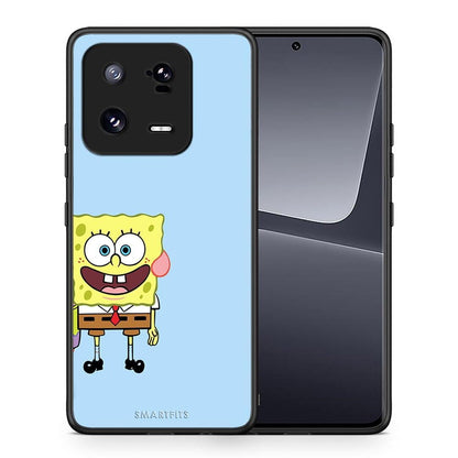 Θήκη Xiaomi 13 Friends Bob από τη Smartfits με σχέδιο στο πίσω μέρος και μαύρο περίβλημα | Xiaomi 13 Friends Bob Case with Colorful Back and Black Bezels