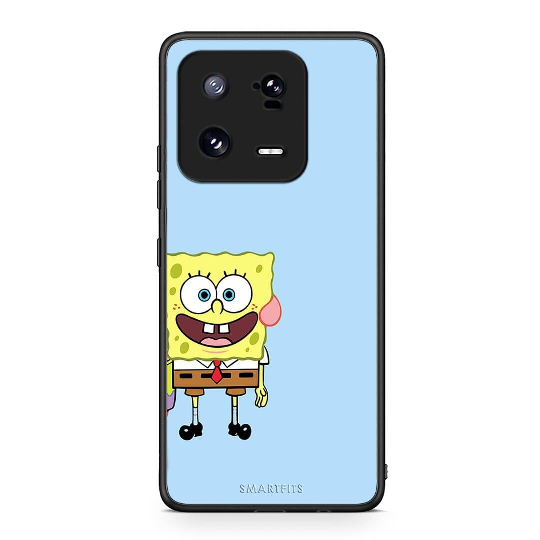 Θήκη Xiaomi 13 Pro Friends Bob από τη Smartfits με σχέδιο στο πίσω μέρος και μαύρο περίβλημα | Xiaomi 13 Pro Friends Bob Case with Colorful Back and Black Bezels