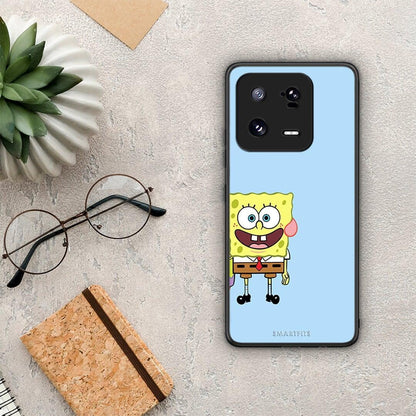 Θήκη Xiaomi 13 Pro Friends Bob από τη Smartfits με σχέδιο στο πίσω μέρος και μαύρο περίβλημα | Xiaomi 13 Pro Friends Bob Case with Colorful Back and Black Bezels