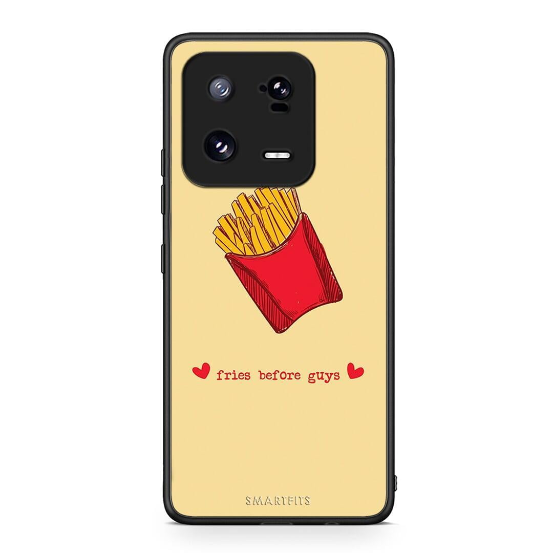 Θήκη Xiaomi 13 Pro Fries Before Guys από τη Smartfits με σχέδιο στο πίσω μέρος και μαύρο περίβλημα | Xiaomi 13 Pro Fries Before Guys Case with Colorful Back and Black Bezels