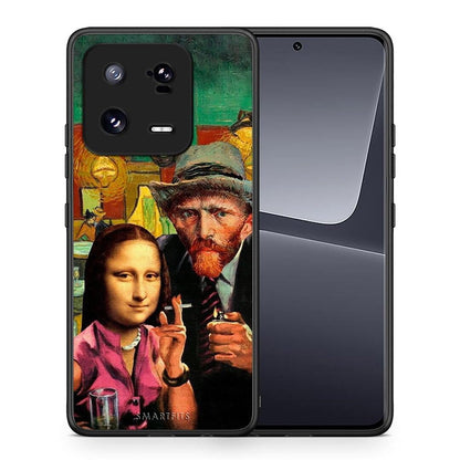 Θήκη Xiaomi 13 Funny Art από τη Smartfits με σχέδιο στο πίσω μέρος και μαύρο περίβλημα | Xiaomi 13 Funny Art Case with Colorful Back and Black Bezels