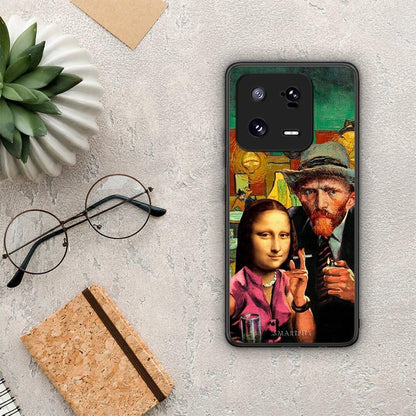 Θήκη Xiaomi 13 Pro Funny Art από τη Smartfits με σχέδιο στο πίσω μέρος και μαύρο περίβλημα | Xiaomi 13 Pro Funny Art Case with Colorful Back and Black Bezels