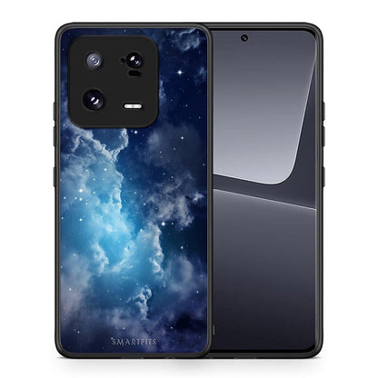 Θήκη Xiaomi 13 Pro Galactic Blue Sky από τη Smartfits με σχέδιο στο πίσω μέρος και μαύρο περίβλημα | Xiaomi 13 Pro Galactic Blue Sky Case with Colorful Back and Black Bezels