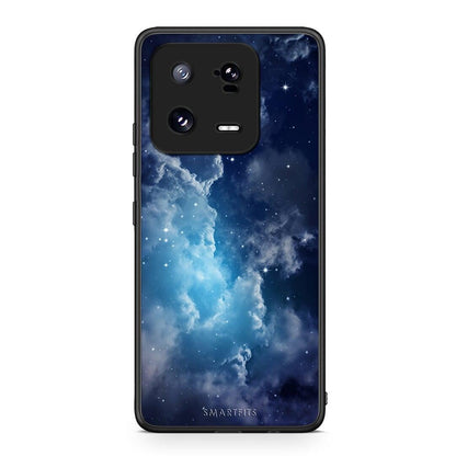Θήκη Xiaomi 13 Pro Galactic Blue Sky από τη Smartfits με σχέδιο στο πίσω μέρος και μαύρο περίβλημα | Xiaomi 13 Pro Galactic Blue Sky Case with Colorful Back and Black Bezels