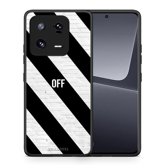 Θήκη Xiaomi 13 Get Off από τη Smartfits με σχέδιο στο πίσω μέρος και μαύρο περίβλημα | Xiaomi 13 Get Off Case with Colorful Back and Black Bezels