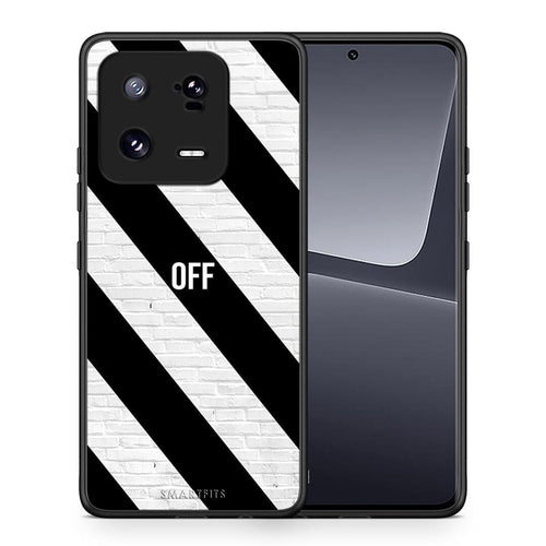 Θήκη Xiaomi 13 Pro Get Off από τη Smartfits με σχέδιο στο πίσω μέρος και μαύρο περίβλημα | Xiaomi 13 Pro Get Off Case with Colorful Back and Black Bezels