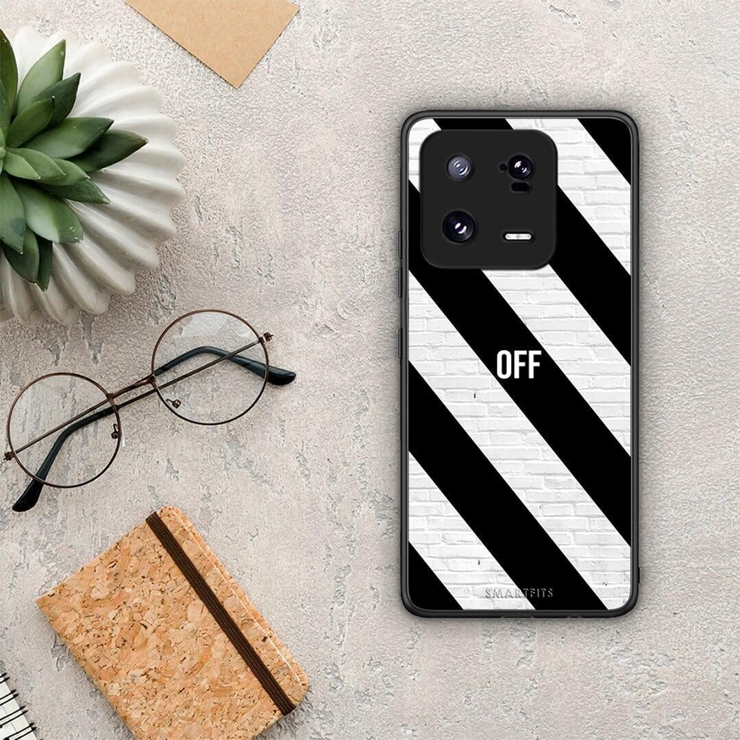 Θήκη Xiaomi 13 Pro Get Off από τη Smartfits με σχέδιο στο πίσω μέρος και μαύρο περίβλημα | Xiaomi 13 Pro Get Off Case with Colorful Back and Black Bezels