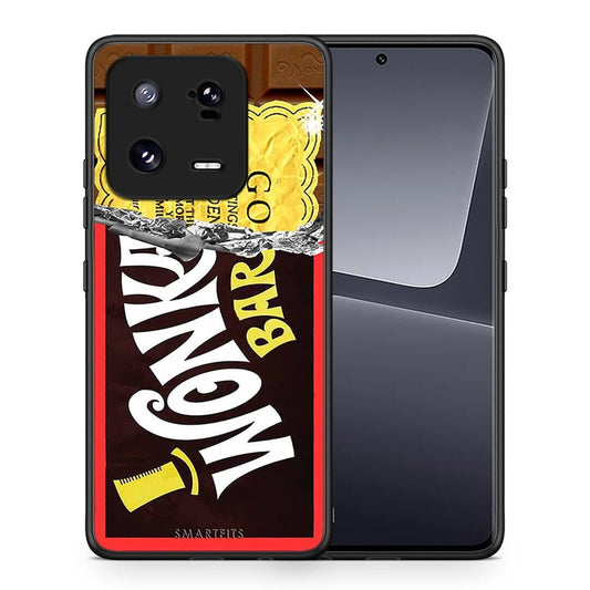 Θήκη Xiaomi 13 Pro Golden Ticket από τη Smartfits με σχέδιο στο πίσω μέρος και μαύρο περίβλημα | Xiaomi 13 Pro Golden Ticket Case with Colorful Back and Black Bezels