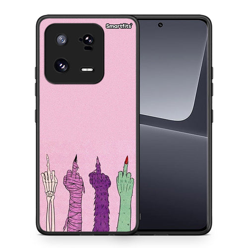 Θήκη Xiaomi 13 Pro Halloween Be A Lady από τη Smartfits με σχέδιο στο πίσω μέρος και μαύρο περίβλημα | Xiaomi 13 Pro Halloween Be A Lady Case with Colorful Back and Black Bezels