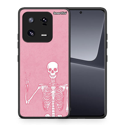 Θήκη Xiaomi 13 Halloween Motivation από τη Smartfits με σχέδιο στο πίσω μέρος και μαύρο περίβλημα | Xiaomi 13 Halloween Motivation Case with Colorful Back and Black Bezels