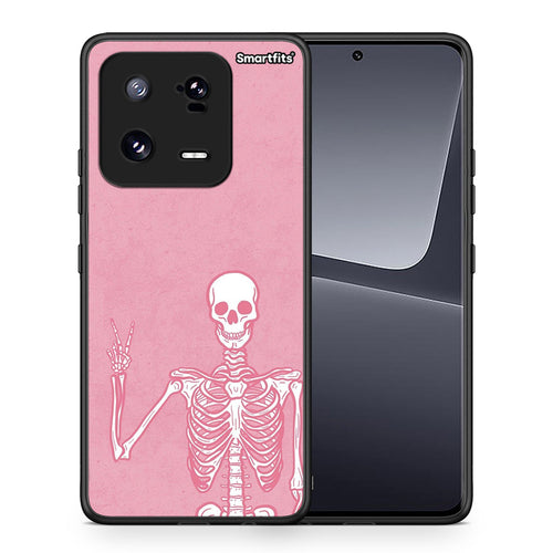Θήκη Xiaomi 13 Halloween Motivation από τη Smartfits με σχέδιο στο πίσω μέρος και μαύρο περίβλημα | Xiaomi 13 Halloween Motivation Case with Colorful Back and Black Bezels
