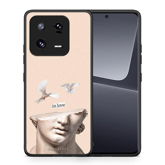 Θήκη Xiaomi 13 In Love από τη Smartfits με σχέδιο στο πίσω μέρος και μαύρο περίβλημα | Xiaomi 13 In Love Case with Colorful Back and Black Bezels