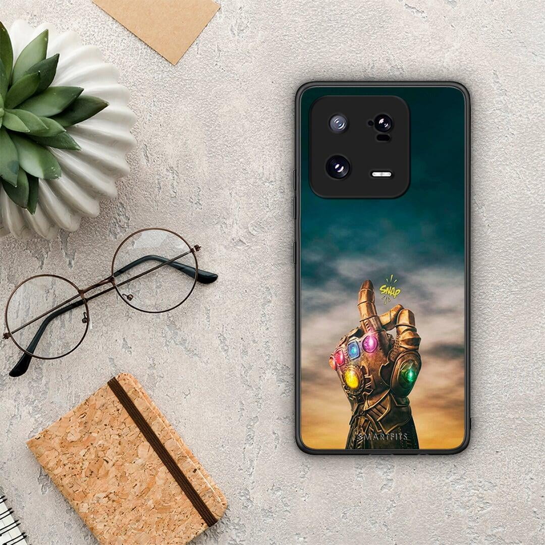 Θήκη Xiaomi 13 Pro Infinity Snap από τη Smartfits με σχέδιο στο πίσω μέρος και μαύρο περίβλημα | Xiaomi 13 Pro Infinity Snap Case with Colorful Back and Black Bezels