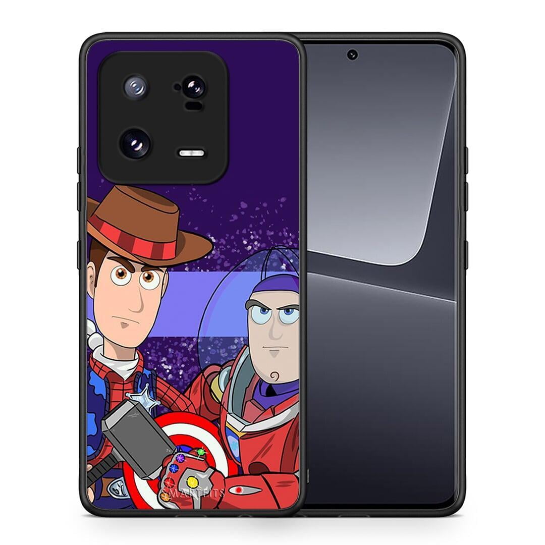 Θήκη Xiaomi 13 Infinity Story από τη Smartfits με σχέδιο στο πίσω μέρος και μαύρο περίβλημα | Xiaomi 13 Infinity Story Case with Colorful Back and Black Bezels