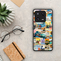 Thumbnail for Θήκη Xiaomi 13 Live To Travel από τη Smartfits με σχέδιο στο πίσω μέρος και μαύρο περίβλημα | Xiaomi 13 Live To Travel Case with Colorful Back and Black Bezels