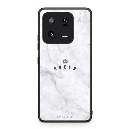 Θήκη Xiaomi 13 Pro Marble Queen από τη Smartfits με σχέδιο στο πίσω μέρος και μαύρο περίβλημα | Xiaomi 13 Pro Marble Queen Case with Colorful Back and Black Bezels